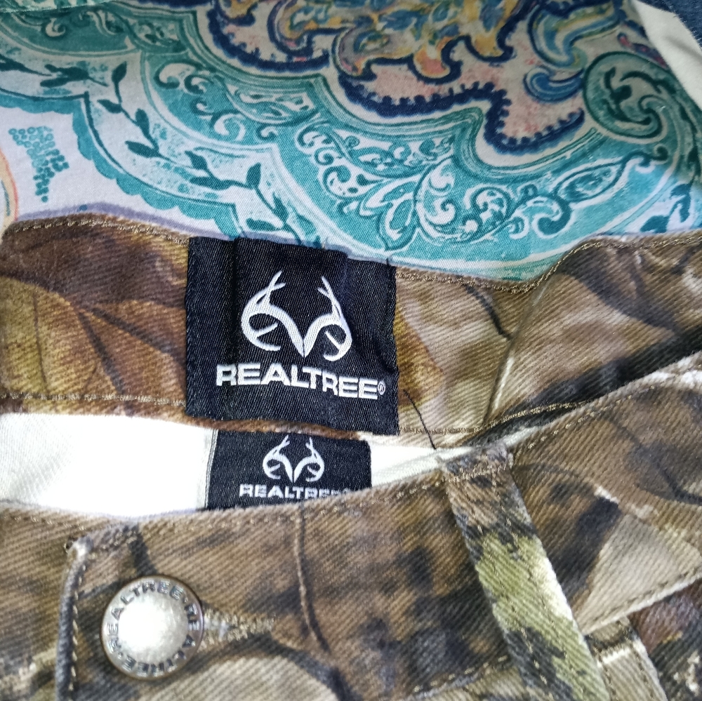 34/32 men's realtree hunting pants